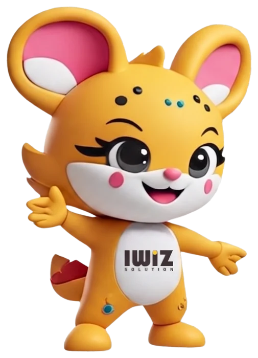 Iwy, the IWIZ Solution mascot